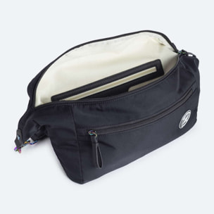 GLOSS FANNYPACK BLACK