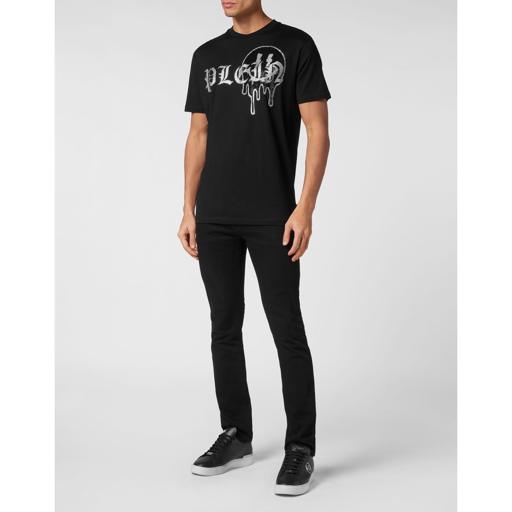 PHILIPP PLEIN T-Shirt Round Neck SMILE
