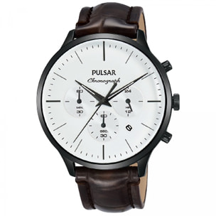 Reloj Pulsar PT3895X1 Hombre Analogico Cuarzo con Correa de Cuero