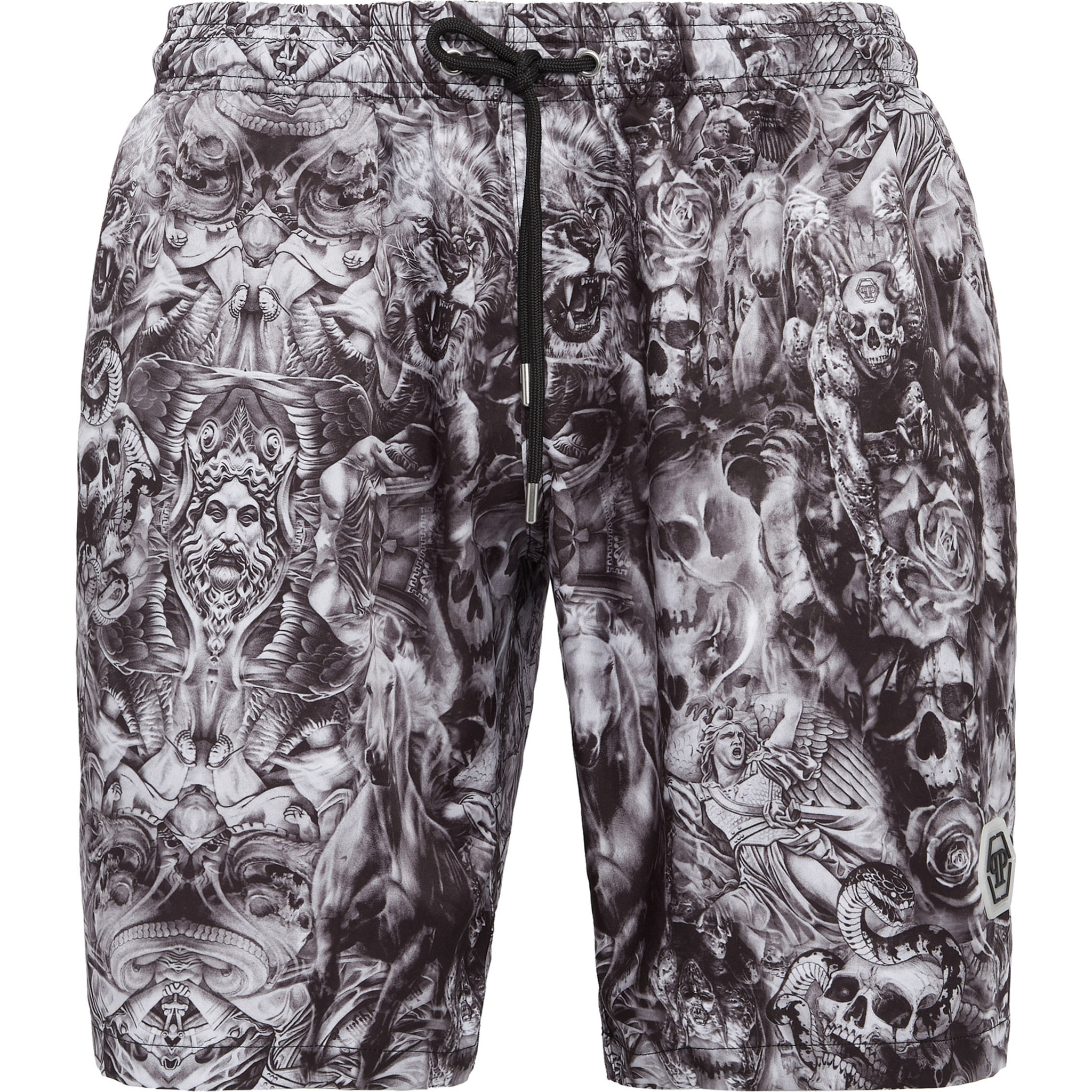 PHILIPP PLEIN Swim Trunks TATTOO