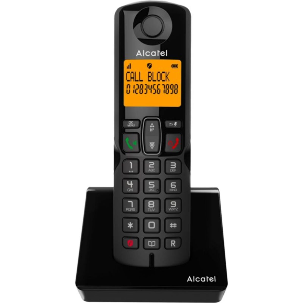 Téléphone sans fil ALCATEL S280 S-Voice NEU Black