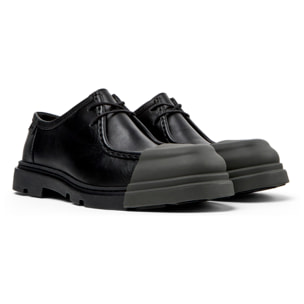 Zapatos de cordones - CAMPER Junction - Negro - Cuero liso