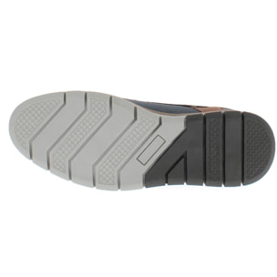Armata di Mare Scarpe Uomo Scarponcino Casual Stringate con Soletta Rimovibile in Memory Foam AMU W24L637 Navy