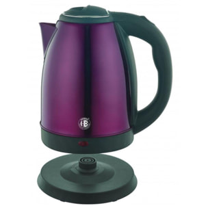Bouilloire électrique 1.8L inox sans fil Violet Herzberg HG5011-PUR