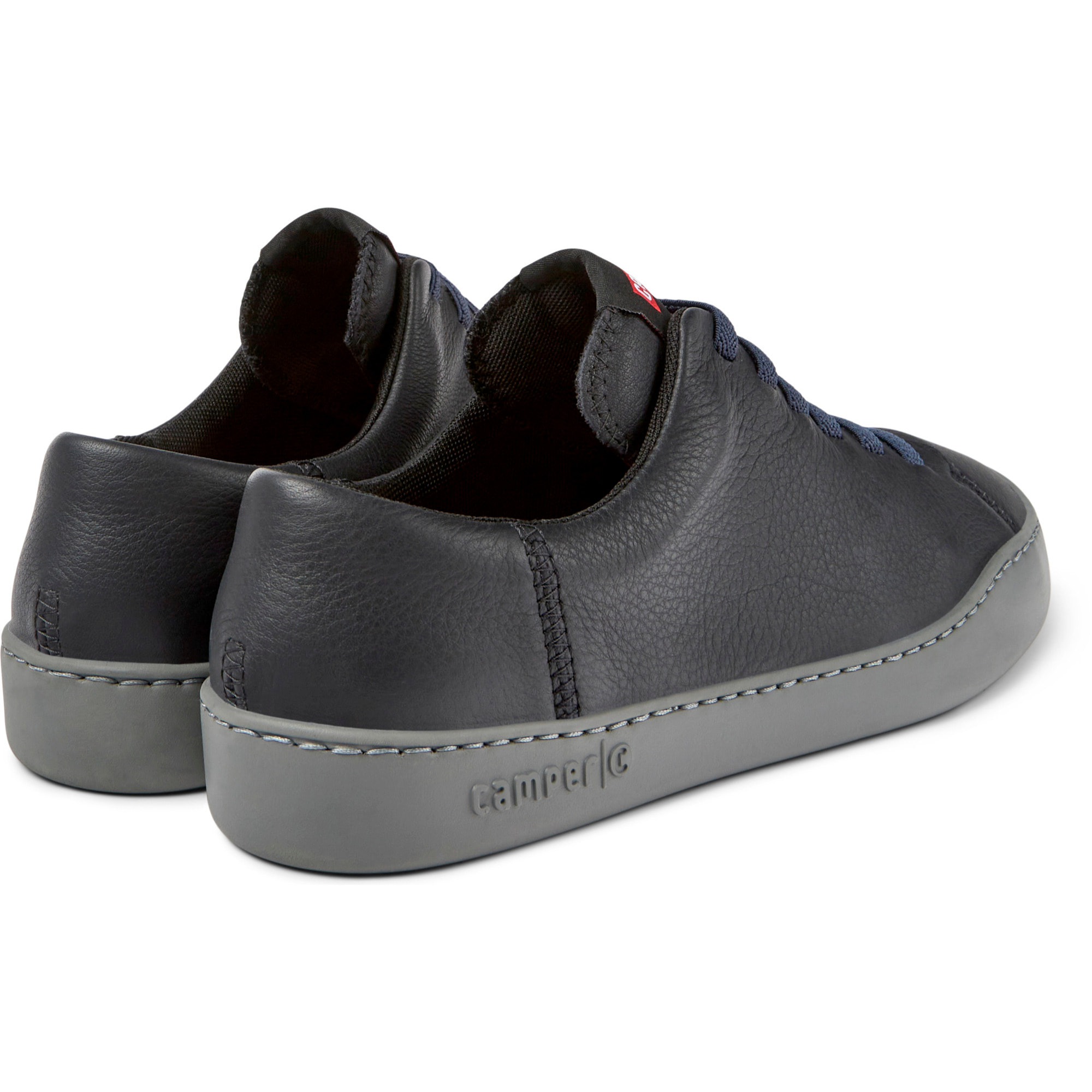 Sneakers - CAMPER Peu Touring - Nero - Pelle liscia