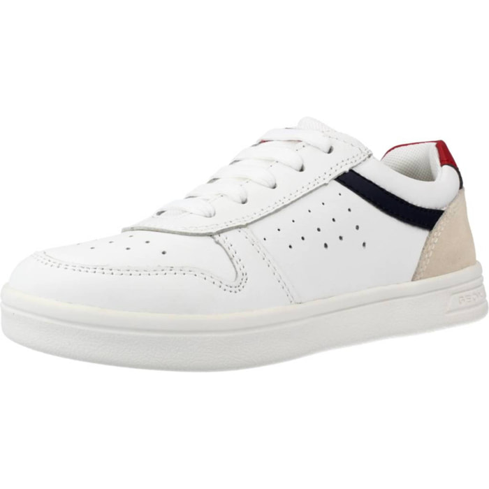 Zapatillas Niño de la marca GEOX  modelo J DJROCK BOY A BLANCO