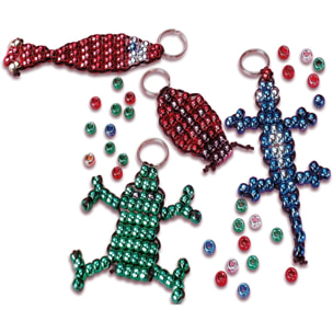 Grande Set Crea Portachiavi Con Perline