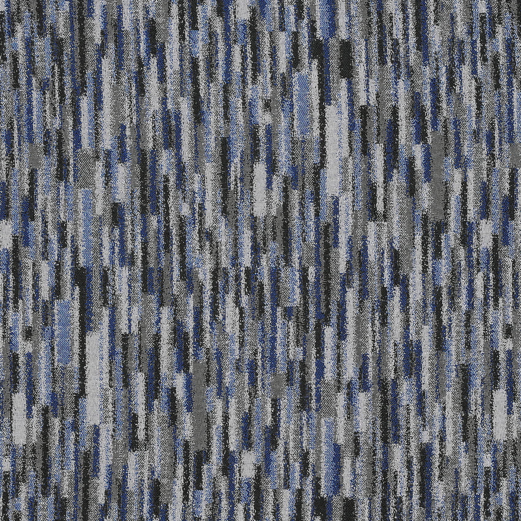 Rideau design aquarelle - Bleu