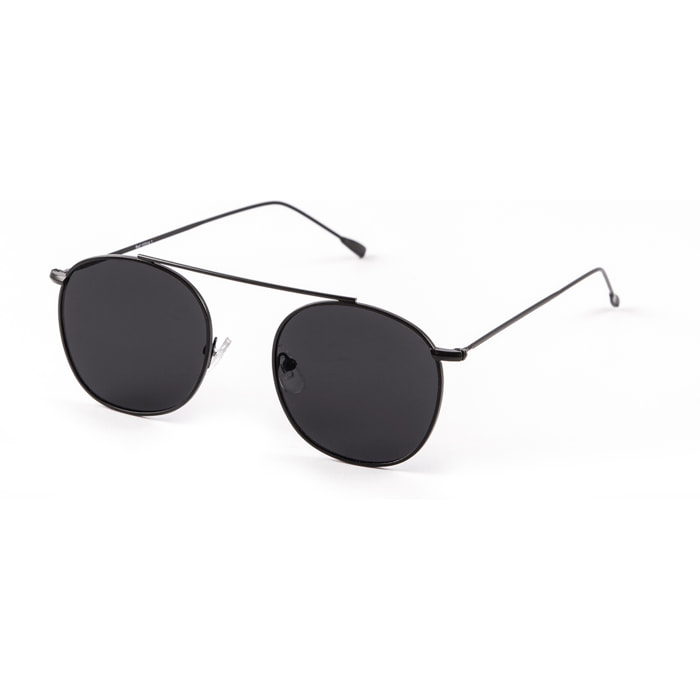 Gafas de sol PALO ALTO ATLANTA - Fraem metal negro mate / Ahumada