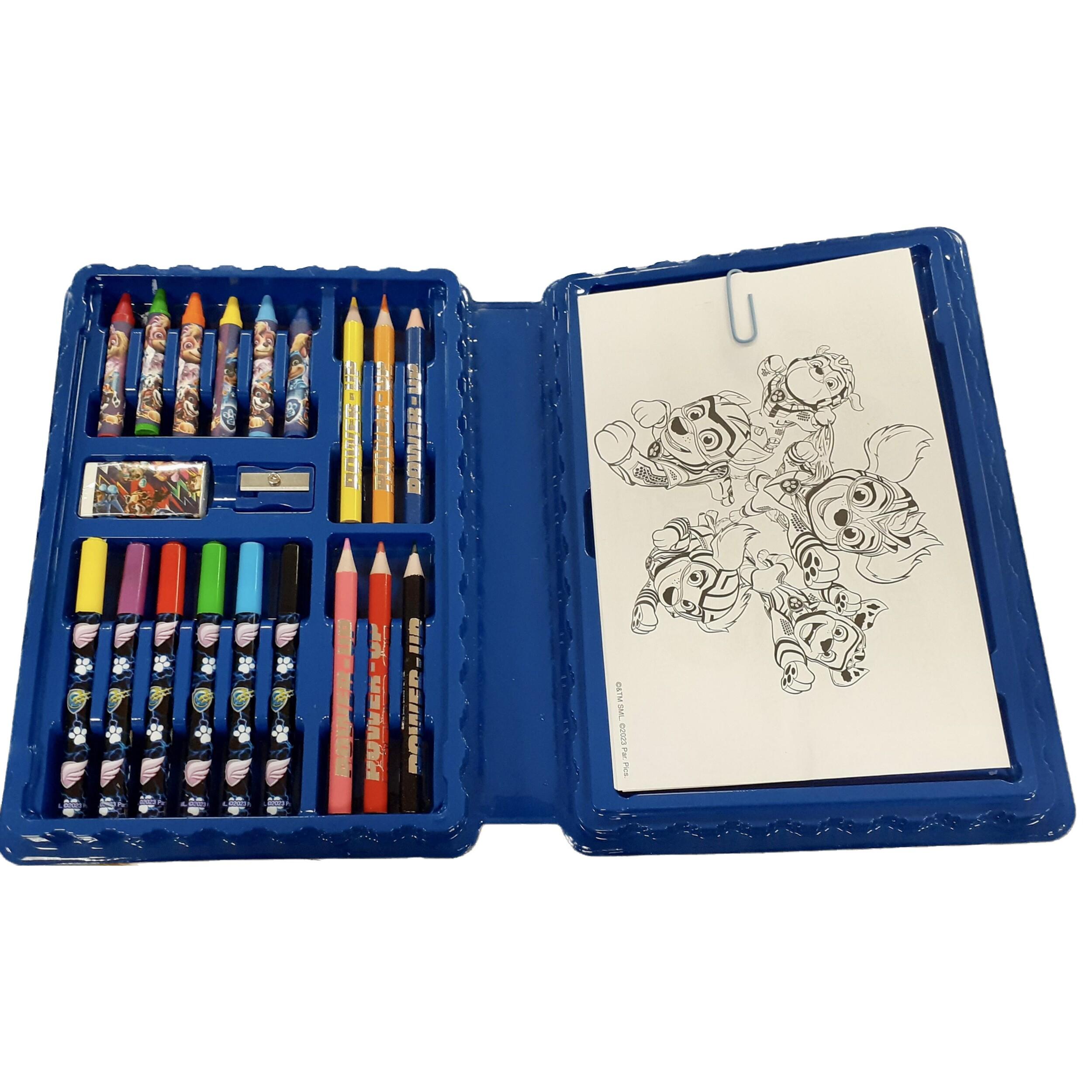 Estuche Artistico 25 piezas Patrulla Canina