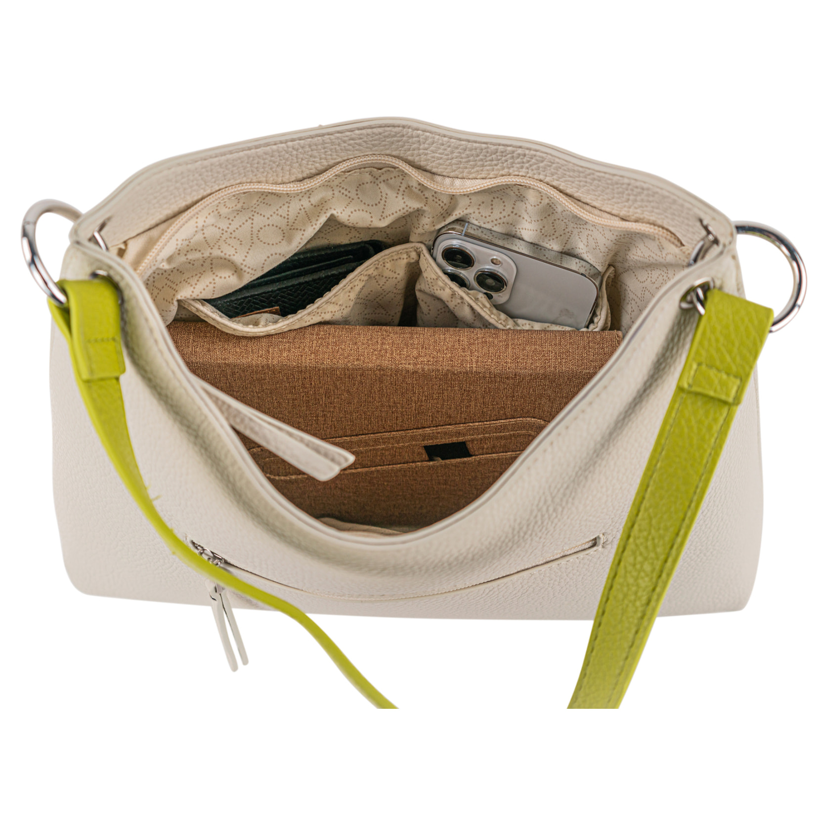 Bolso Hobo-Hombro Lois Duluth Pistacho