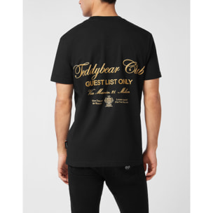 PHILIPP PLEIN Camiseta de cuello redondo y manga corta TEDDY