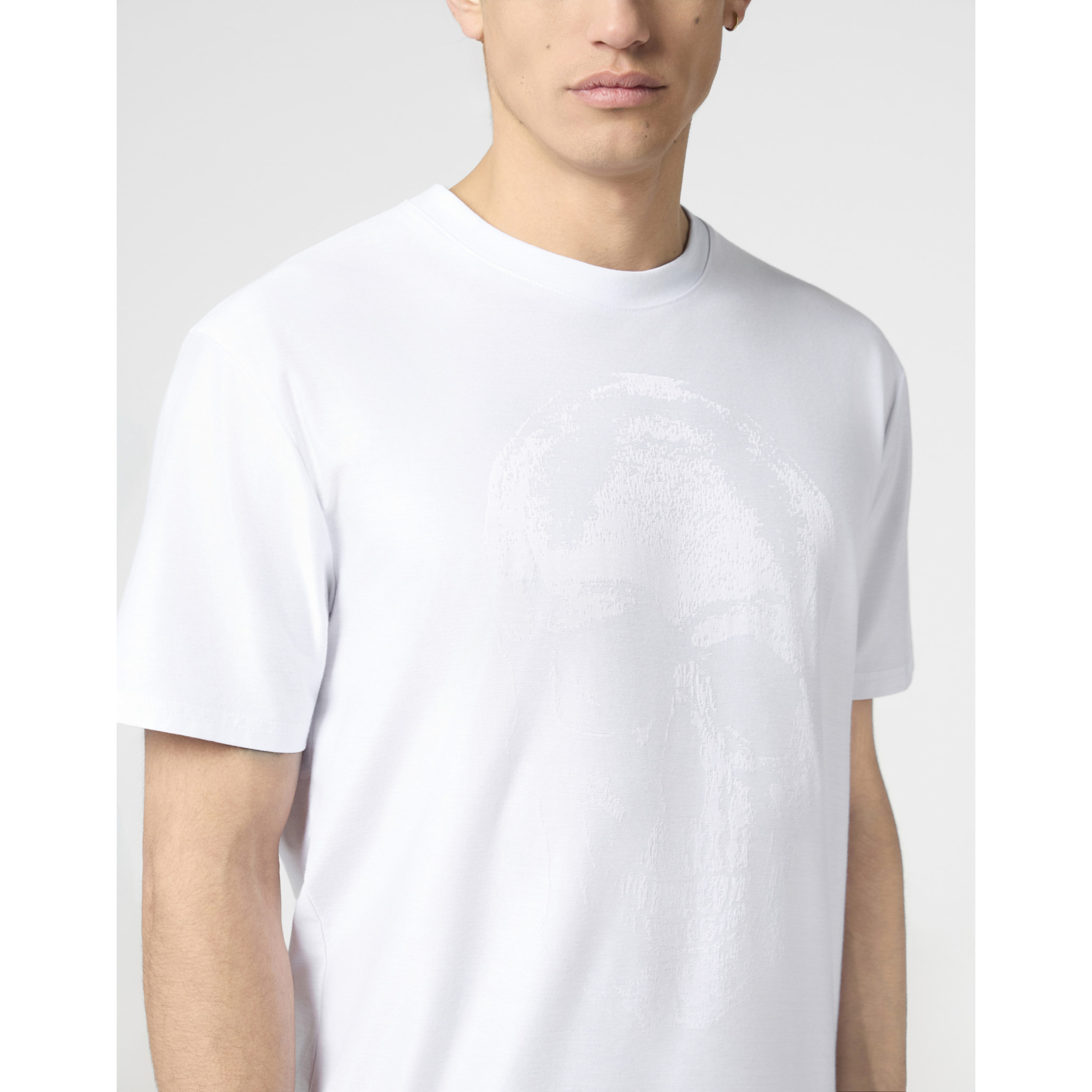 PHILIPP PLEIN Camiseta Cuello Redondo Ss SKULL