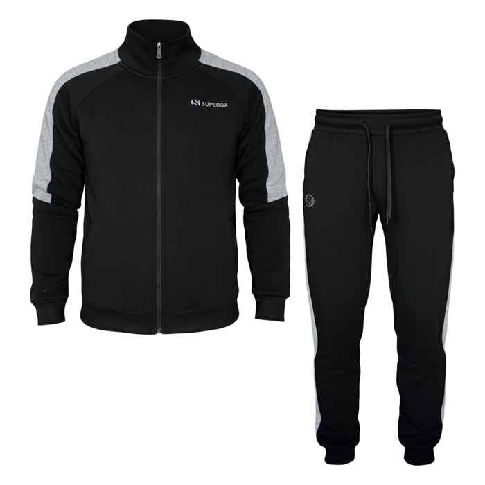 Tuta Uomo SUPERGA Cotone Felpato Full Zip