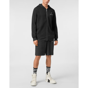 PHILIPP PLEIN Hooded Sweatjacket