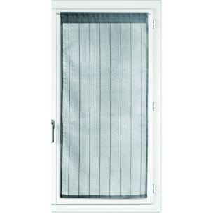 Lot de 2 rideaux voile touch fantaisie