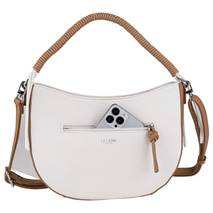 Bolso Bandolera Mujer Lois Shavanna Marron-Blanco