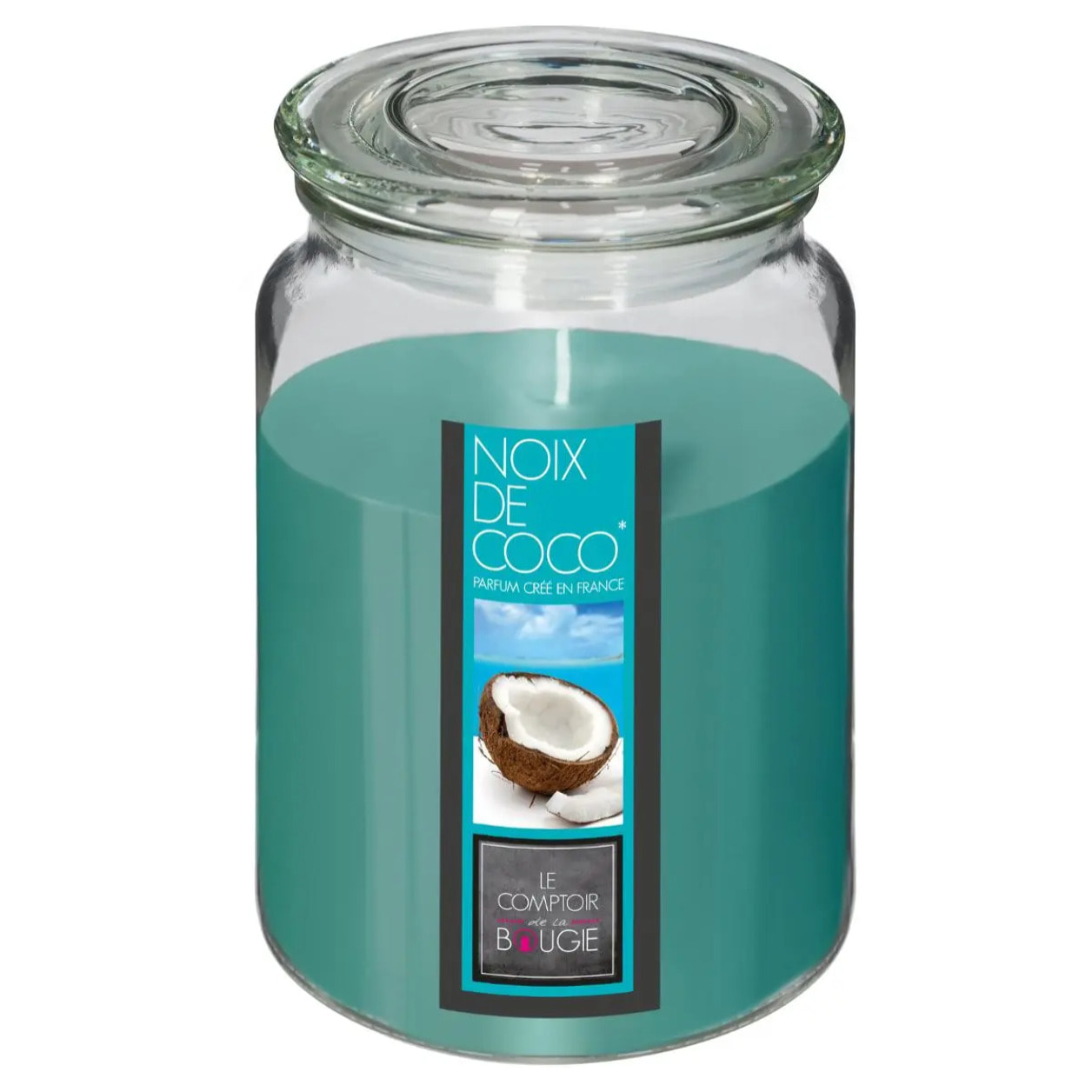 Bougie parfumée - noix de coco - 510g