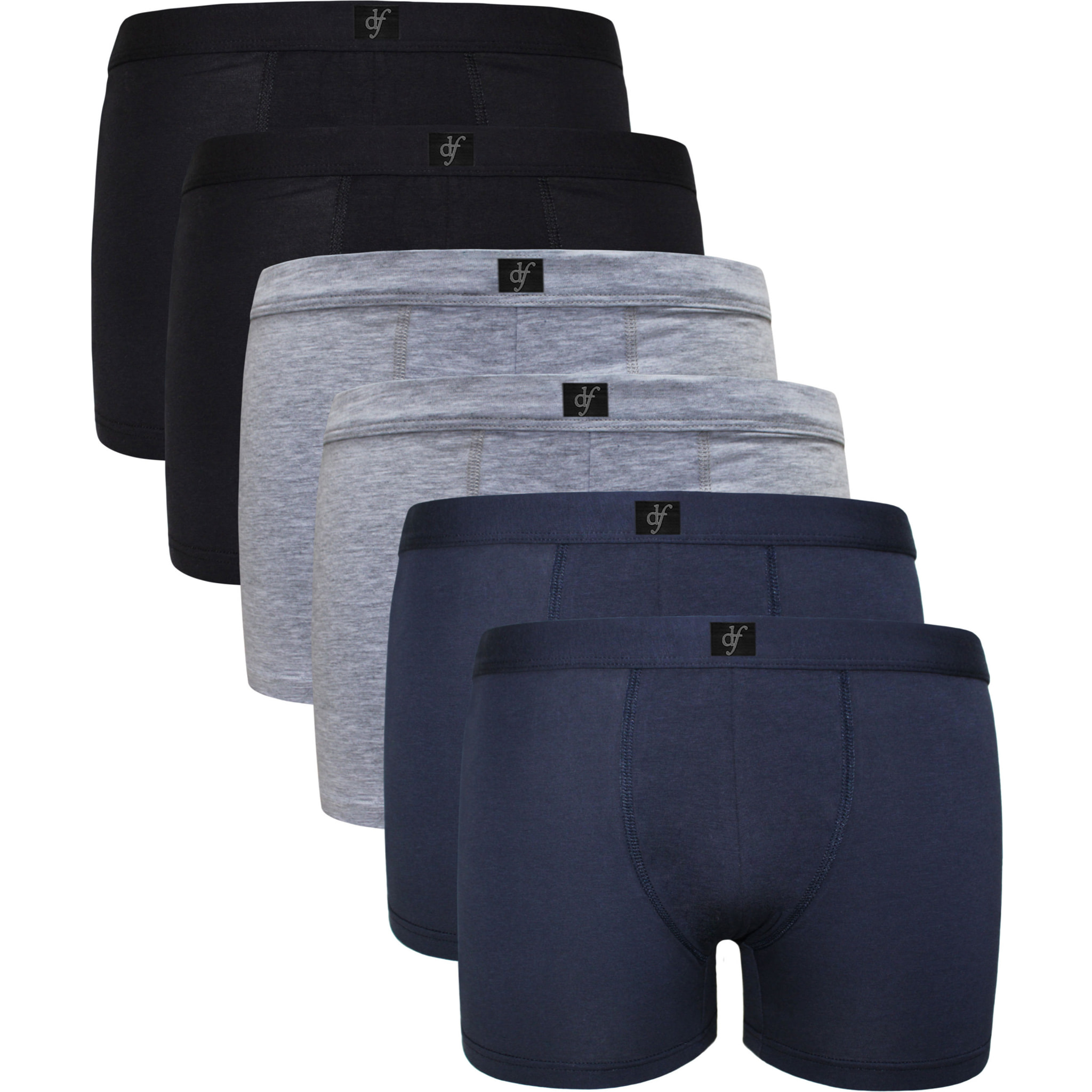 Boxer da Uomo De Fonseca Art.9220 Confezione da 6 Pz Multicolore