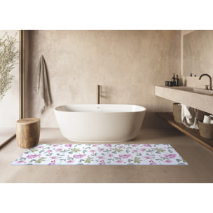 Tappeto Bagno Antiscivolo Assorbente Spongy Malva