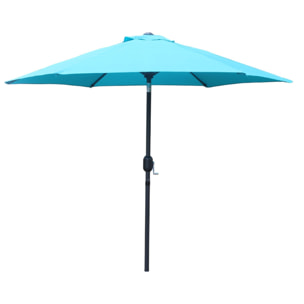 Parasol  bleu  rond 2,5 x 2,5 m EMMA