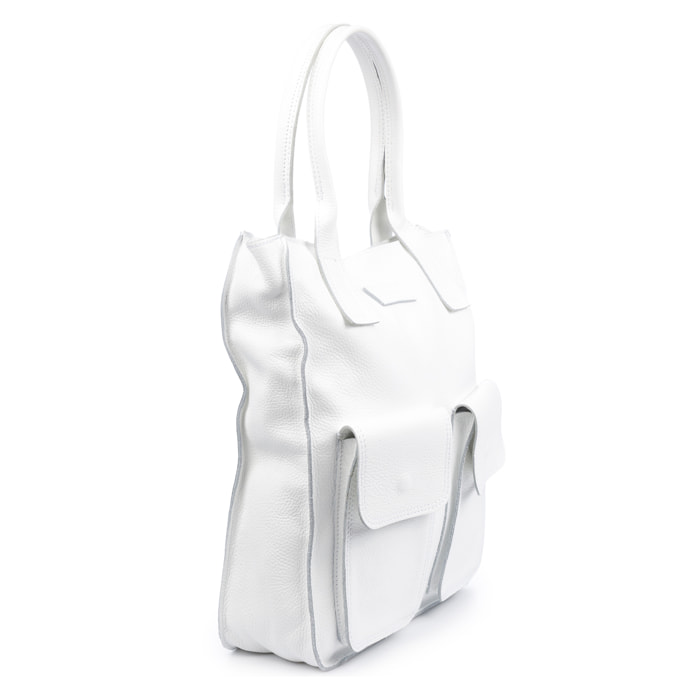 Bellona Borsa Tote Donna. Pelle autentica Dollaro