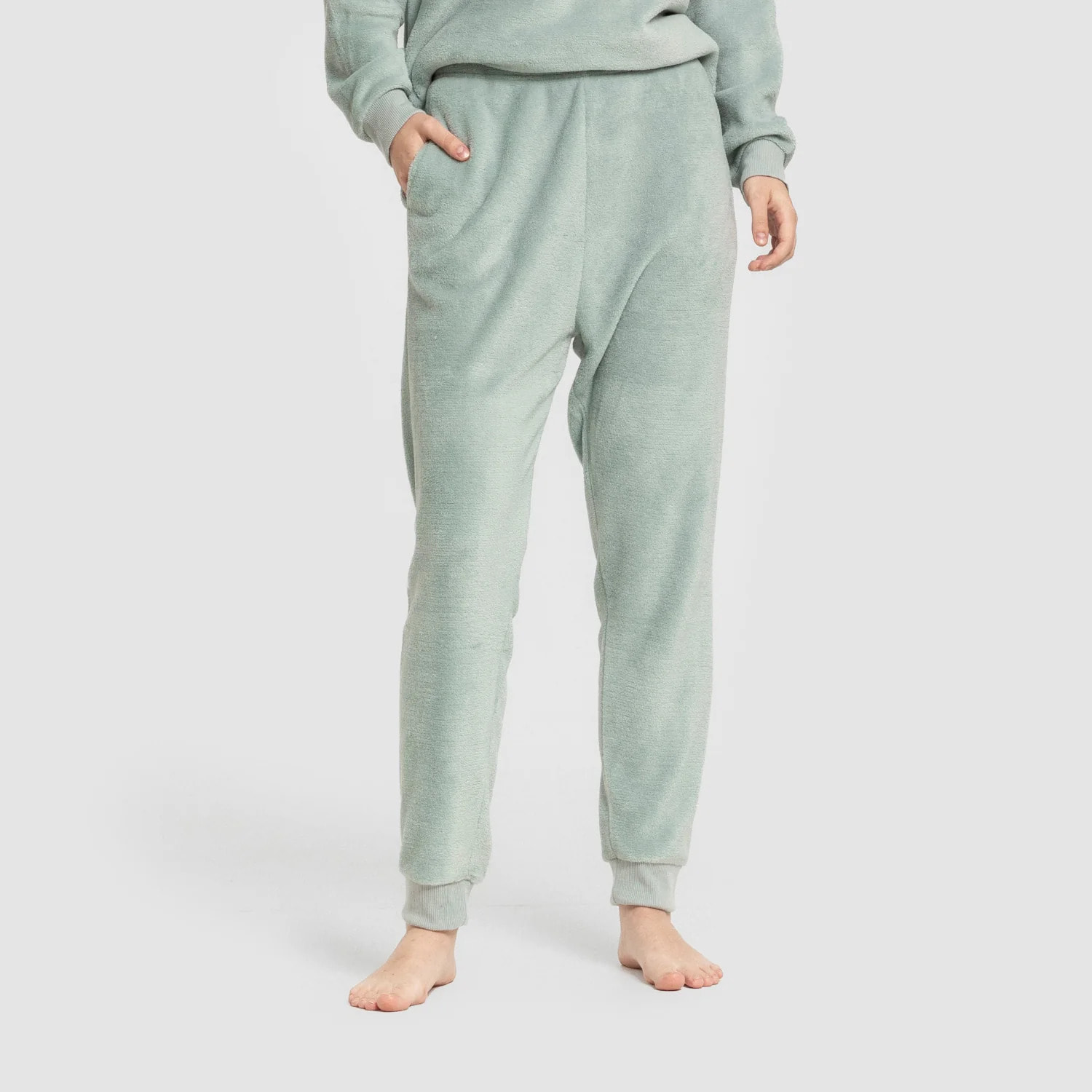 Pijama Coral Puño Mujer Hello Thursday Verde Tiffany