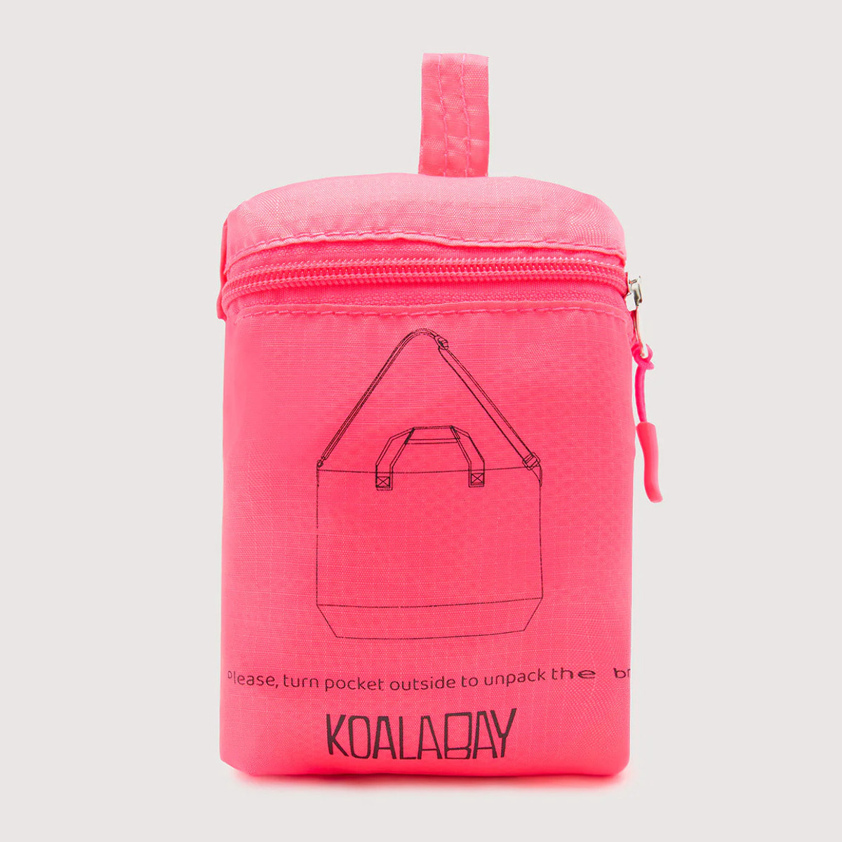 Shopping Bag Plegable Rosa - Martinica