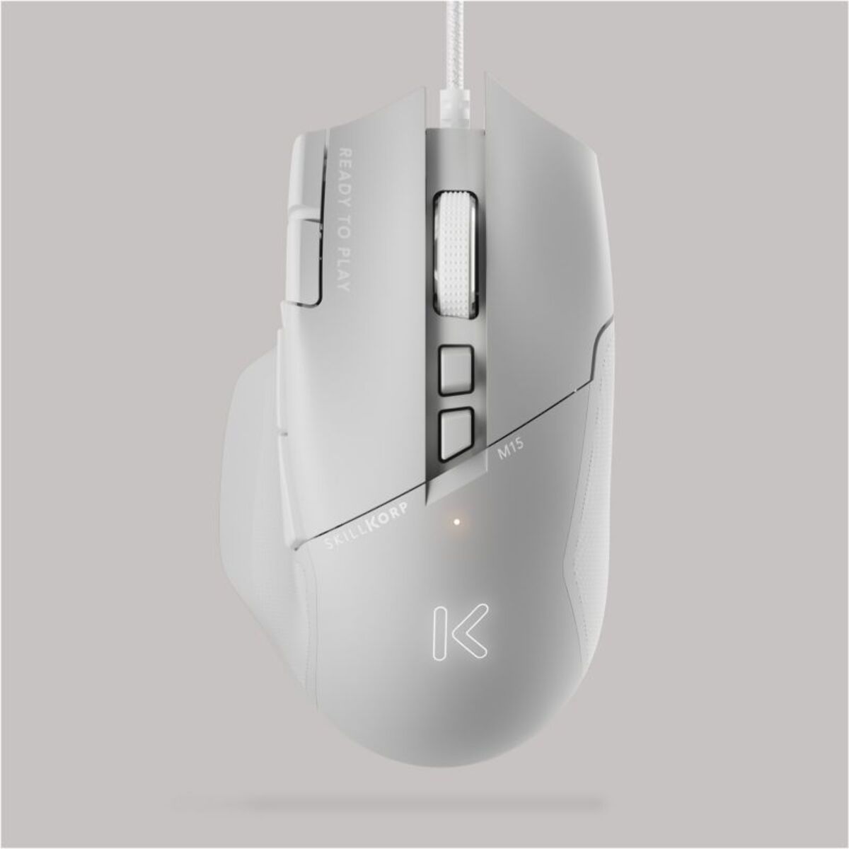 Souris Gamer Filaire SKILLKORP M15 BLANCHE Progress