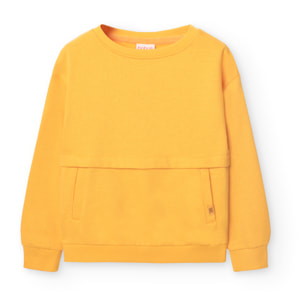 Sudadera felpa flamé de niña -BCI