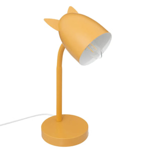 Lampe enfant "Oreilles" H31cm ocre