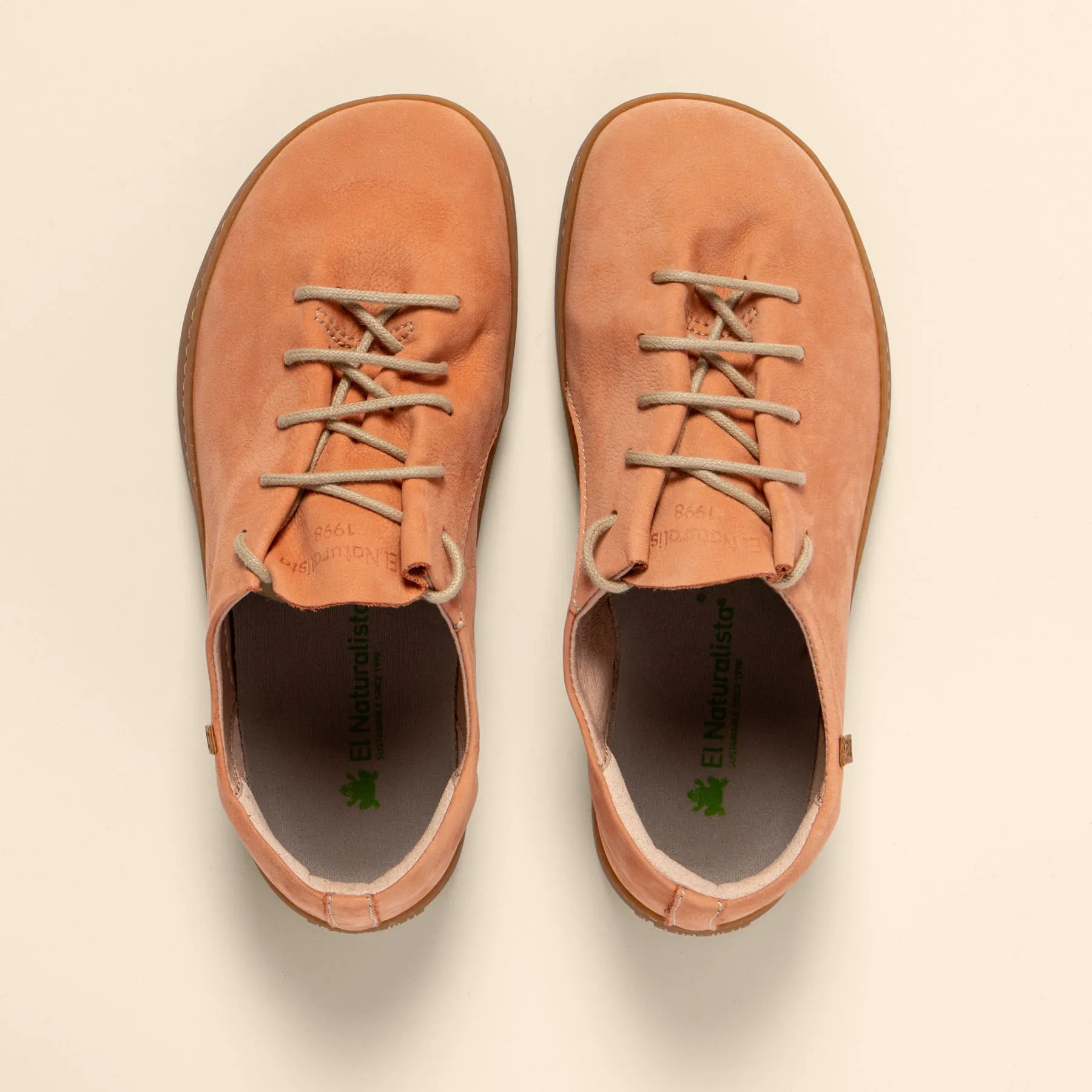 Zapatos N5911 NOBUCK LAVADO SALMON/ ORIGEN color Salmon