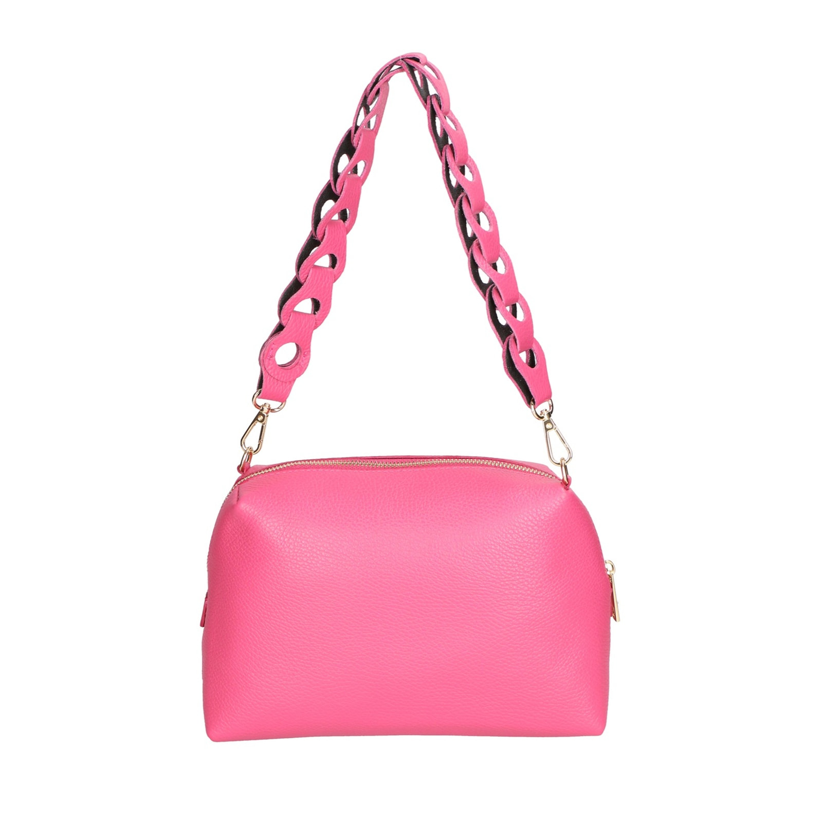 Borsa a spalla da donna - Modello Livia - Vera pelle - 26.0 x 16.0 x 9.0 cm