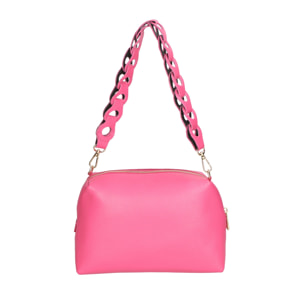 Borsa a spalla da donna - Modello Livia - Vera pelle - 26.0 x 16.0 x 9.0 cm
