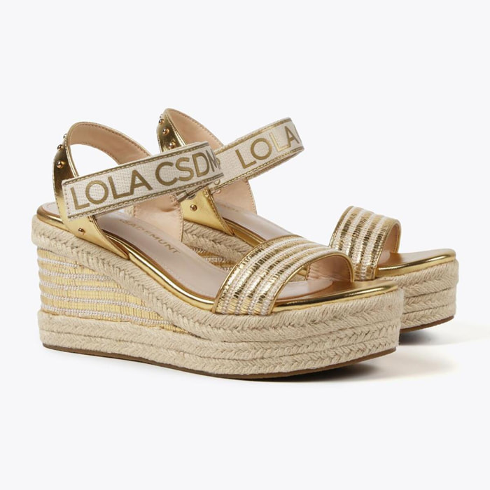 Zeppe dettagli metallizzati