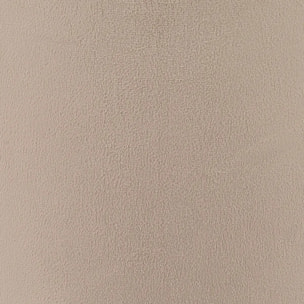 Pouf velours Bolan beige 40x40cm