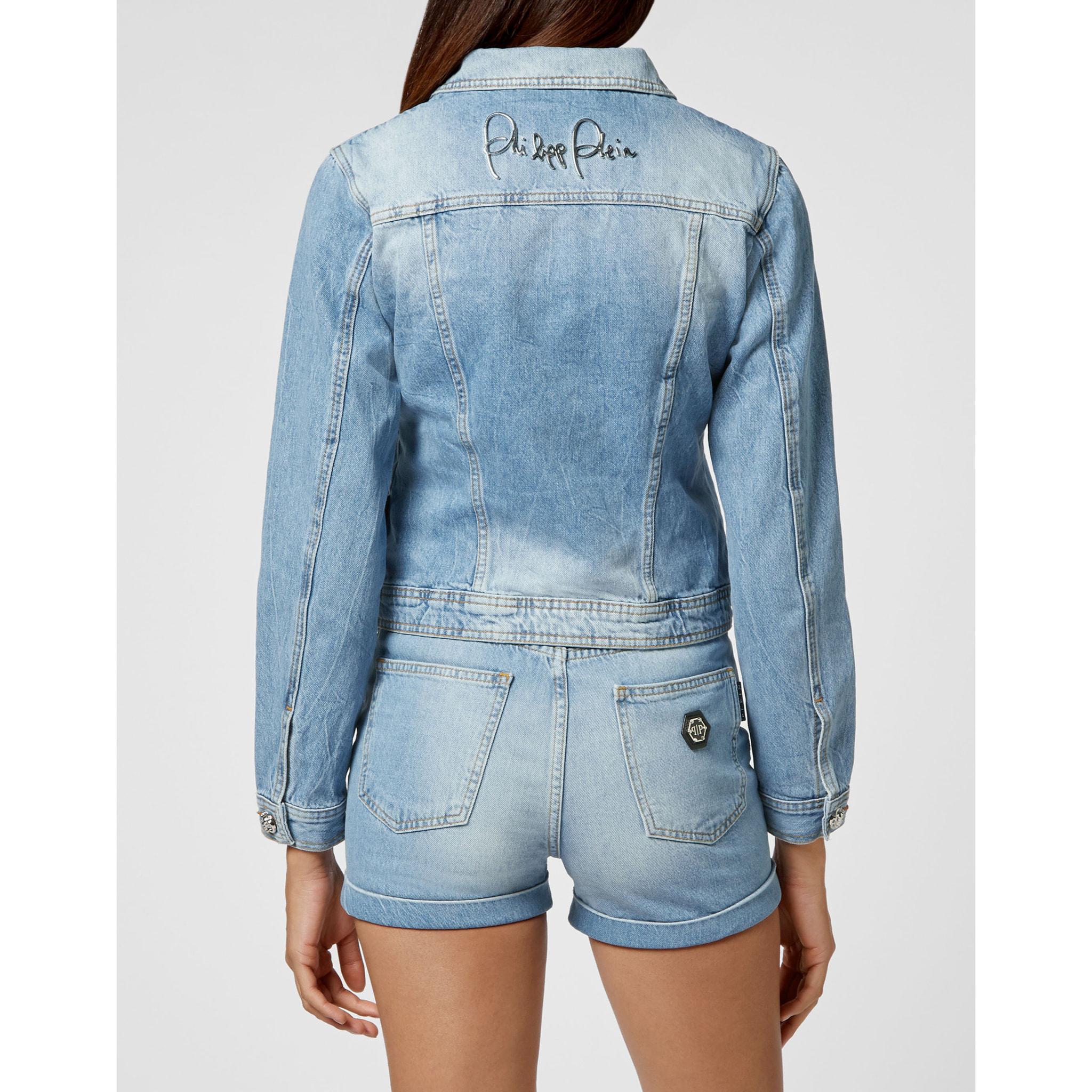 PHILIPP PLEIN Chaqueta vaquera