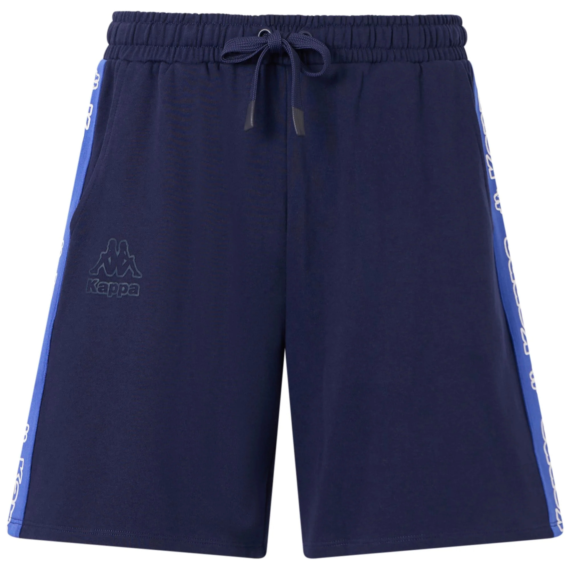 Kappa - Pantaloni Corti Uomo Blu - Logo Tape Gerri