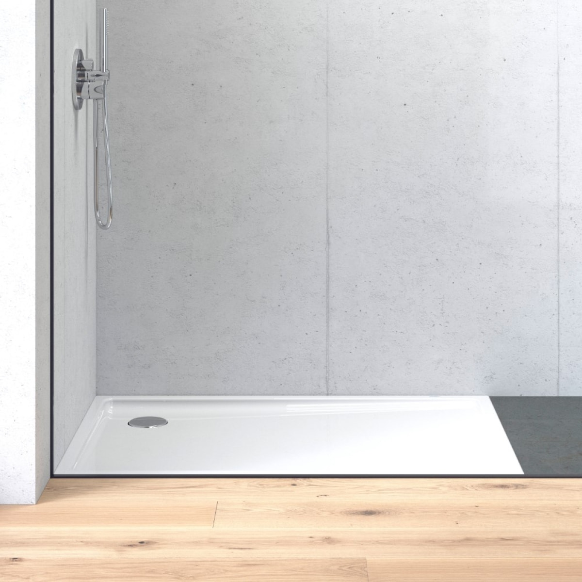 Receveur de douche 120 x 100 DURAVIT Starck Slimline