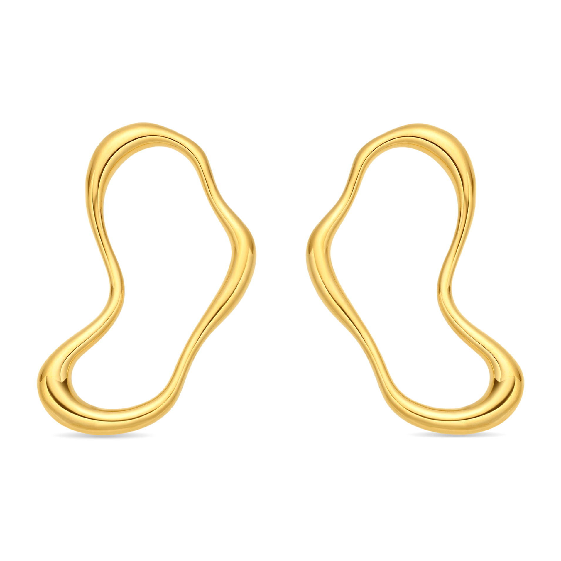 Pendientes Dravor acabado oro amarillo 18k