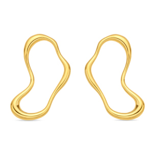 Pendientes Dravor acabado oro amarillo 18k