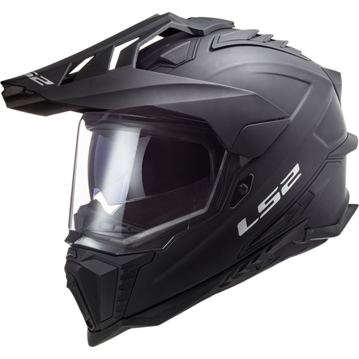 CASCO MOTO MX LS2 MX701 EXPLORER SOLID MATT BLACK (E22.06)