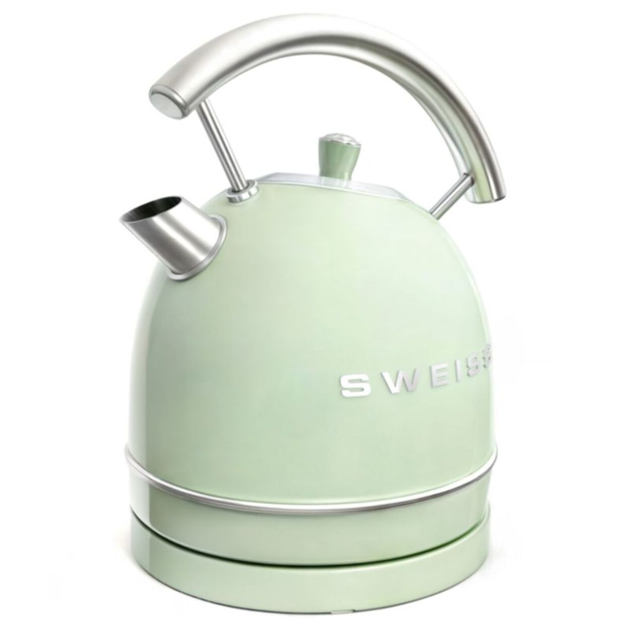 Grille-pain SWEISS + bouilloire vintage vert pack GRVKTL7