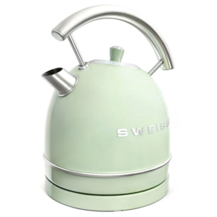 Grille-pain SWEISS + bouilloire vintage vert pack GRVKTL7