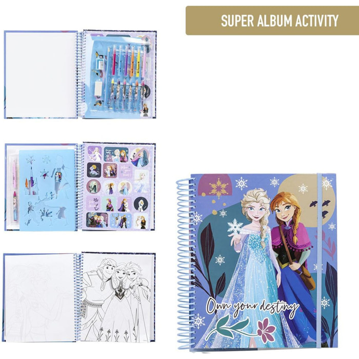 Album Actividades Coloreable Frozen