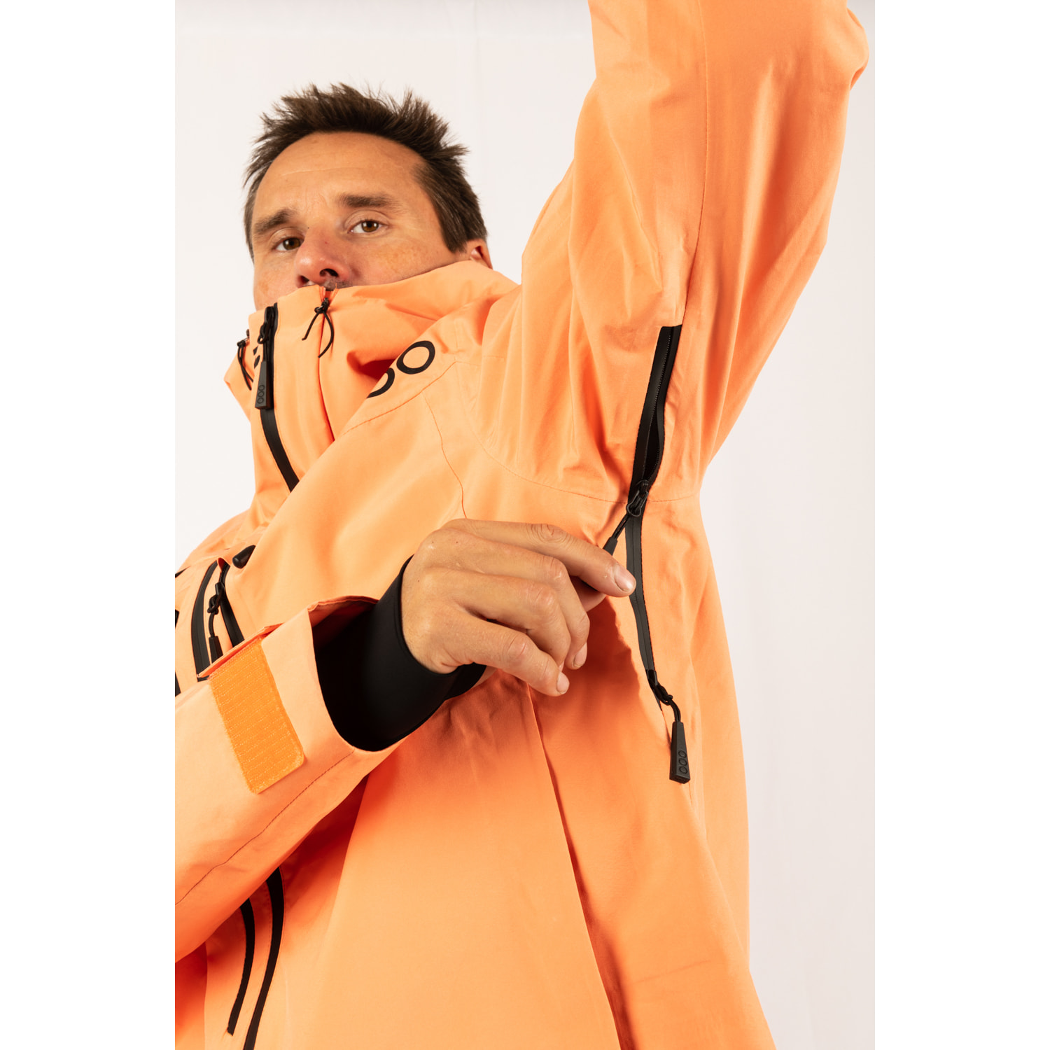 Chaqueta ECOExplorer Jacket Men marca ECOON - Naranja