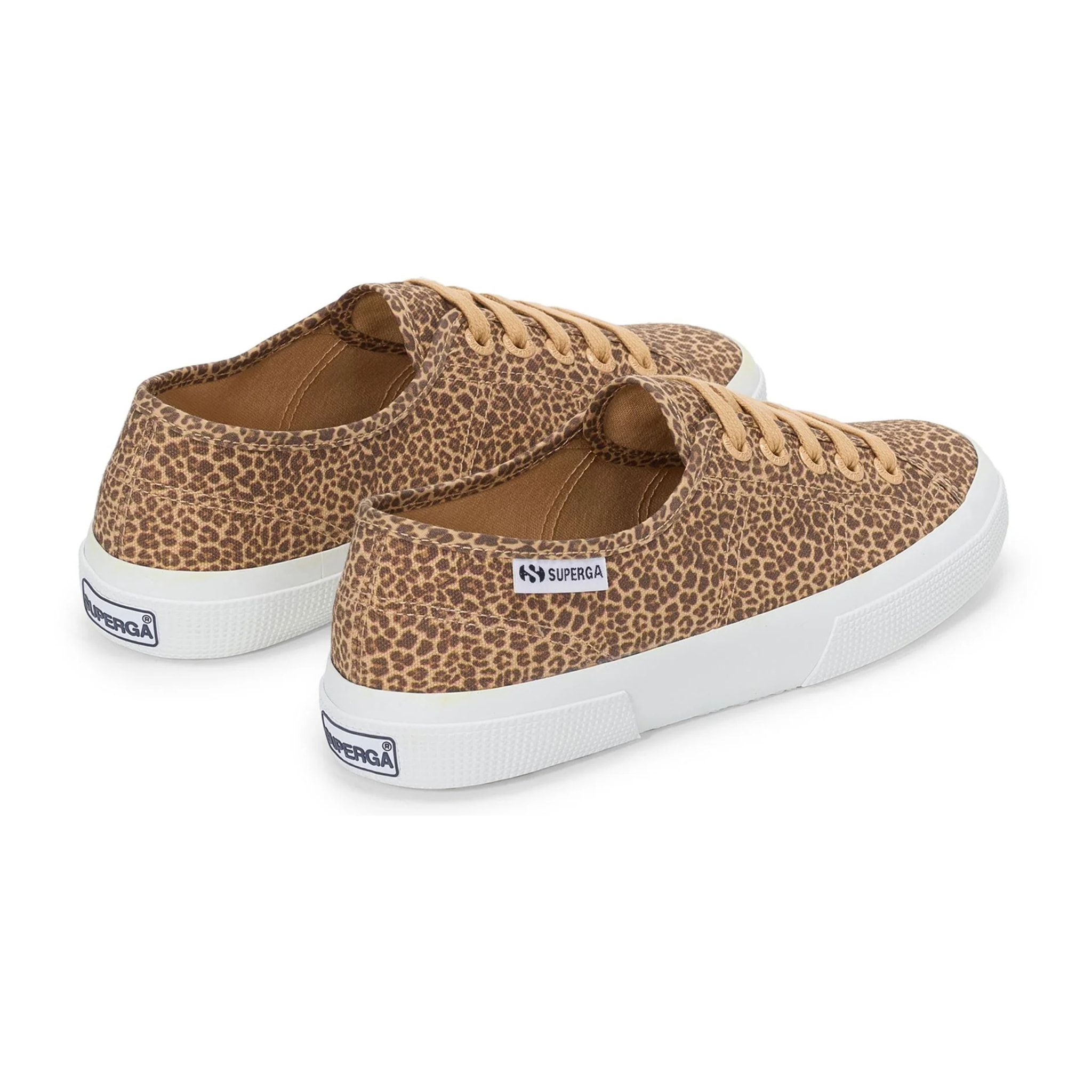 Le Superga Donna Marrone 3750 Micro Leopard Print Leggera