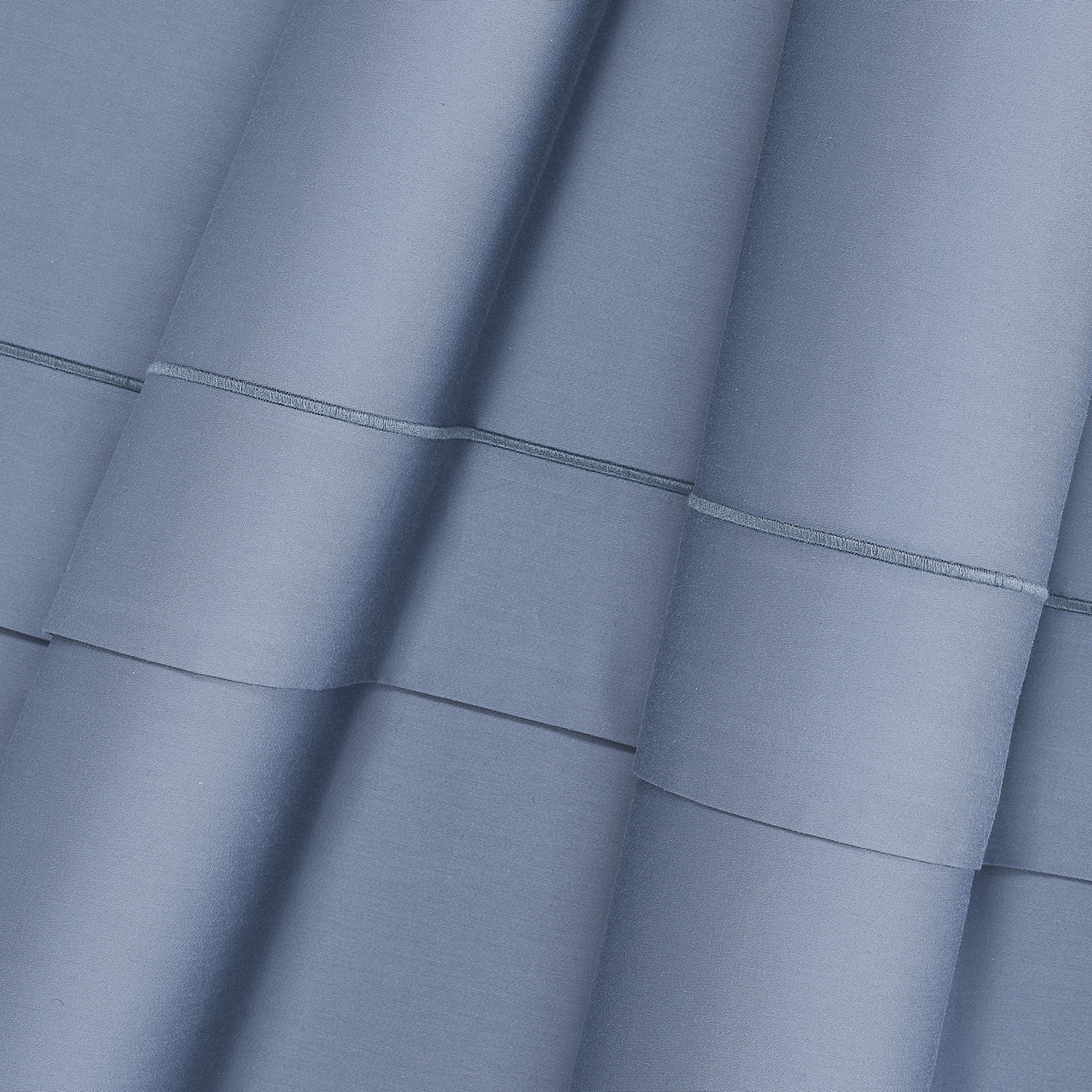 Completo letto in raso tinta unita niagara 100% cotone