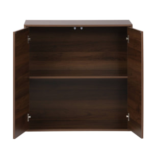 Module de rangement décor bois 2 portes 70cm KOMPO