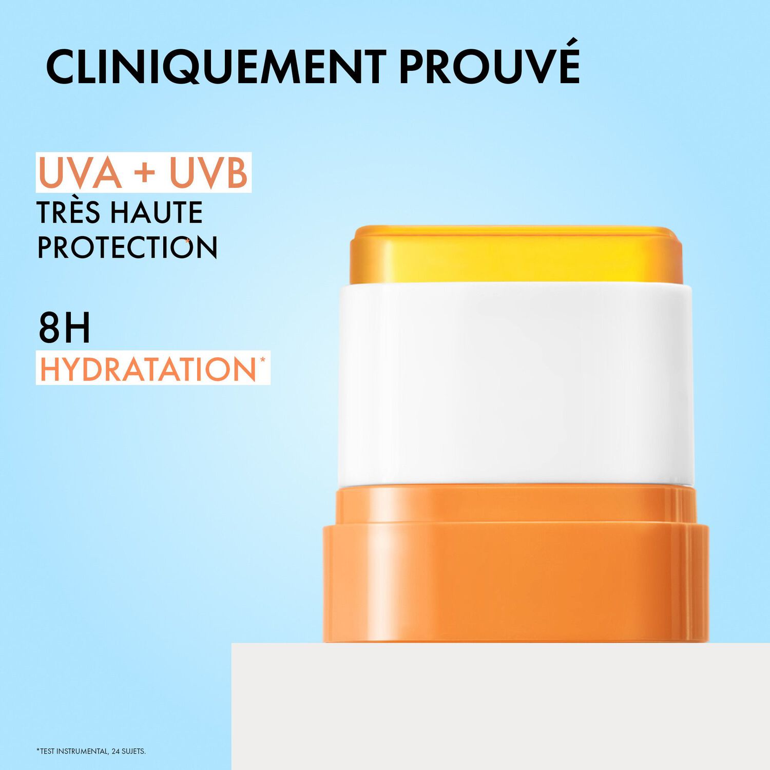 Capital Soleil UV-Aqua SPF50+ - Stick Invisible Visage et Lévres